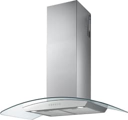Savo C-6809-S liesituuletin 90 cm teräs/lasi