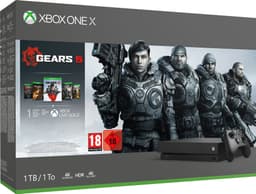 Xbox One X 1 TB + Gears 5 (musta)