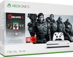 Xbox One S 1 TB + Gears 5 bundle (hvid)
