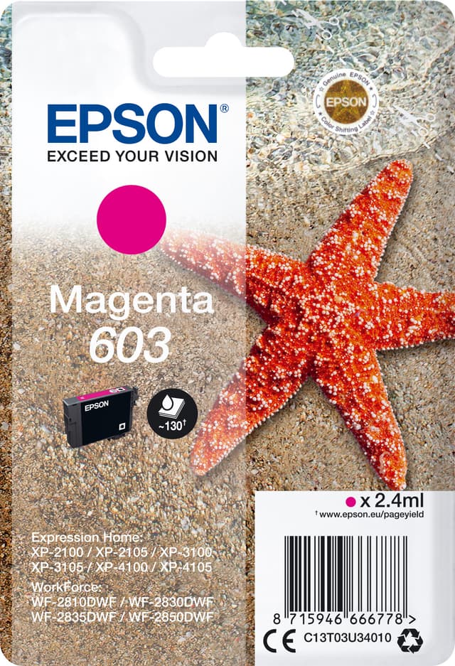 Epson 603 magenta blækpatron