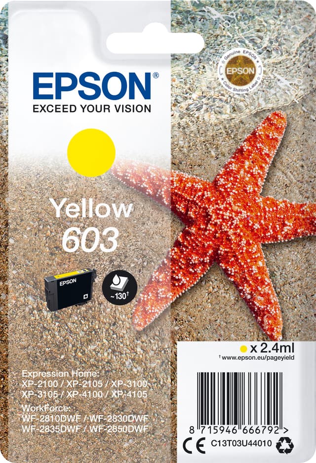 Epson 603 gul blekkpatron