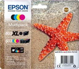 Epson 603 bläckpatron XL+ std combopack