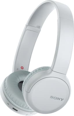 Sony WH-CH510 trådlösa on ear-hörlurar (vita)