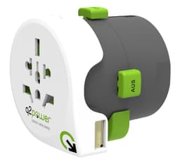 Q2Power QDAPTER World to World USB