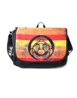 NT RETRO STRIPED MESSENGERBAG