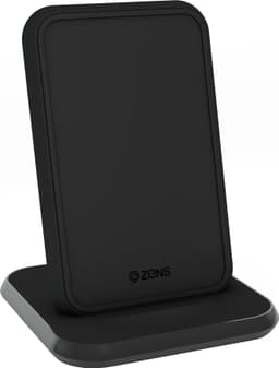 Zens Qi 220V 10W trådlöst laddstativ (svart)