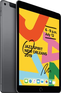 iPad 10,2" (2019) 128 GB WiFi + 4G (stellargrå)