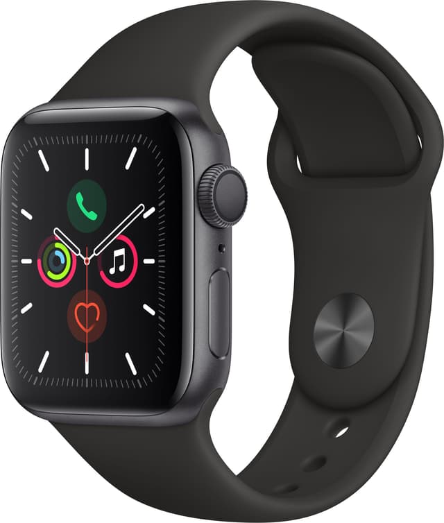 Apple Watch Series 5 40mm (space grey alu/black sportband)