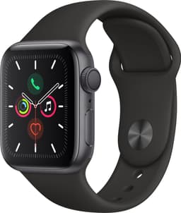 Apple Watch Series 5 40mm (space grey alu/black sportband)
