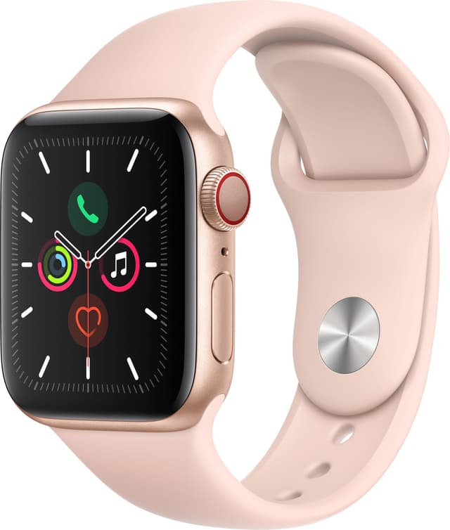 Apple Watch Series 5 40 mm (GPS + 4G) - Elkjøp