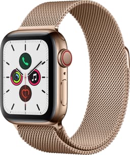 Apple Watch Series 5 40mm teräskuori (GPS + Cellular)