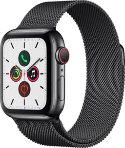 Apple Watch Series 5 40mm teräskuori (GPS + Cellular)