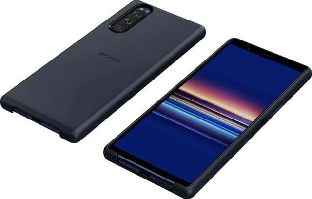 Xperia 5 Style Cover Back skydd SCBJ10 (blått)