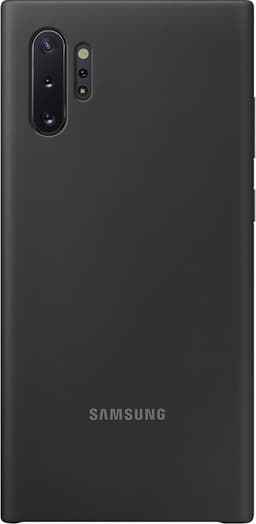 Samsung Galaxy 10 Plus silikondeksel (sort)