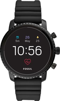 Fossil Q Explorist Gen. 4 smartklokke (sort)