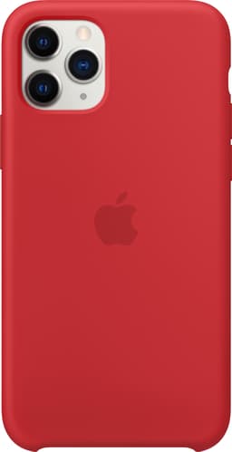 iPhone 11 Pro silikonecover (rød)