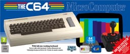 C64 - Commodore 64 konsoll i full størrelse