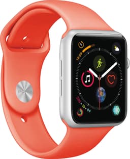 Puro Icon sportsreim i silikon til Apple Watch 42-45 mm (living coral)