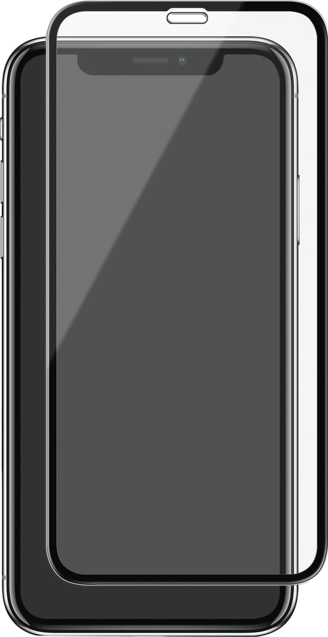 Panzer Full-Fit skjermbeskytter til iPhone X/Xs/11 Pro (sort)