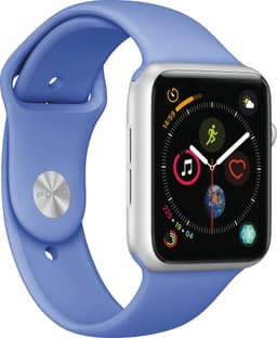 Puro Icon silikonesportsrem til Apple Watch 42-45 mm (forment blue)