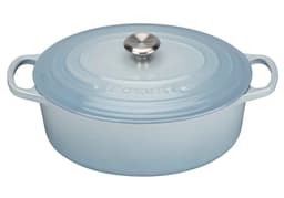 Le Creuset Oval Gryte Coastal Blue 27cm 4,1l