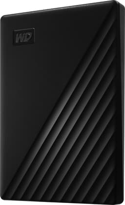 WD My Passport bærbar harddisk 1 TB (sort)