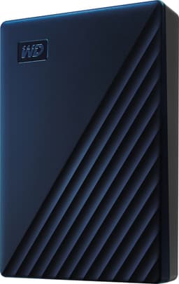 WD My Passport til Mac bærbar harddisk 4 TB (blå)
