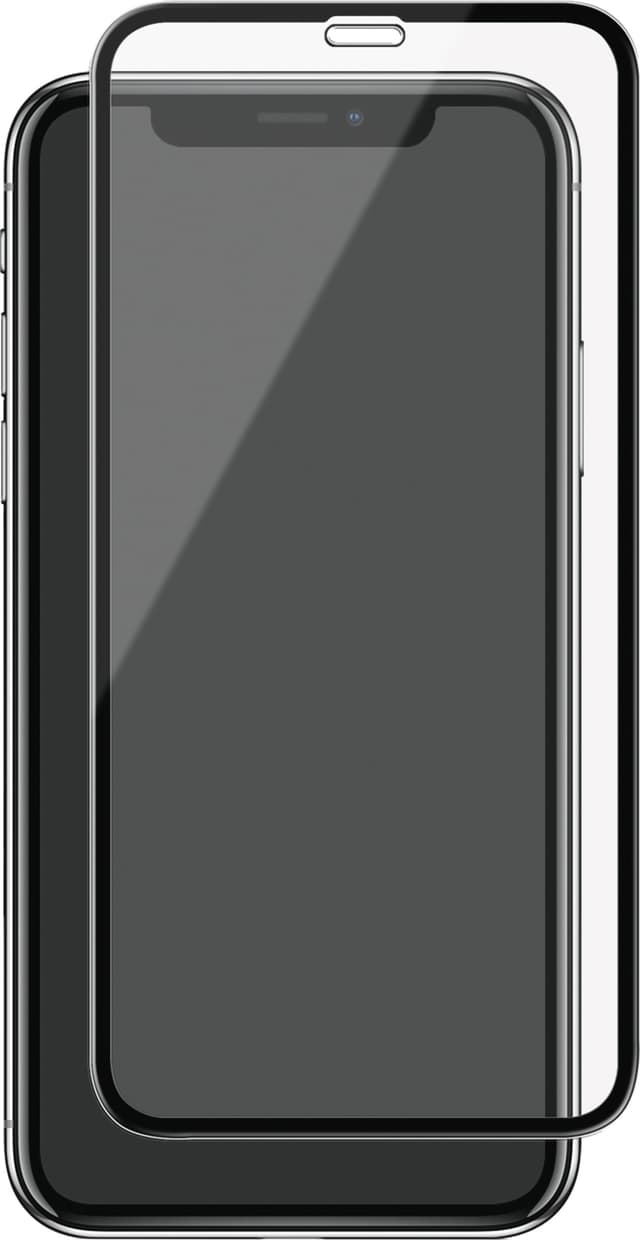 Panzer Full-Fit skärmskydd iPhone Xr/11 (svart)