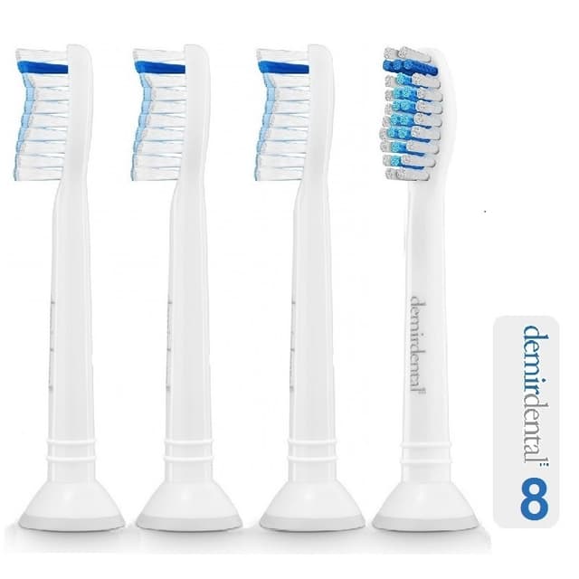 Demirdental X-Series Tandborsthuvud motsv. Philips Optimal White 8-Pack