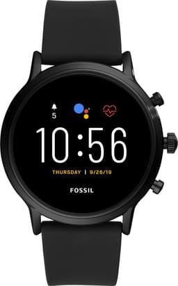 Fossil Carlyle HR Gen. 5 smartwatch 44 mm silikone (black)
