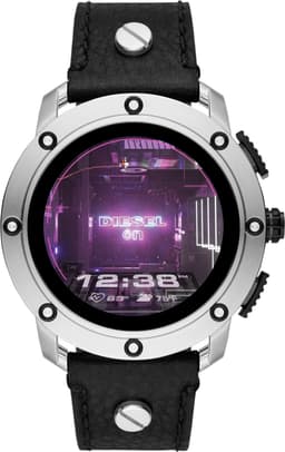 Diesel Axial smartwatch 48 mm (rustfrit stål/sort)