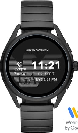 Emporio Armani Connected Matteo Gen. 5 smartwatch 44 mm (sort)