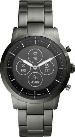 Fossil Collider Hybrid smartklokke 42 mm (mørk grå)