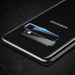 Härdad skärmskydd i glas till bakre Kameralins Samsung Galaxy S10 Plus