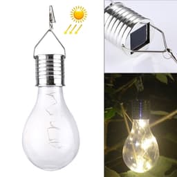 Solcellelampe udendørs glødepære