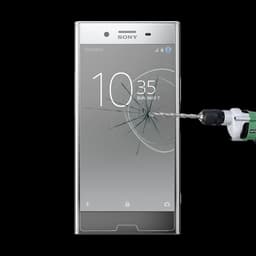 Displayskydd i glas Sony Xperia XZ Premium
