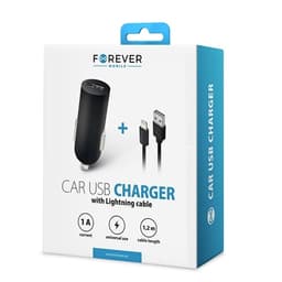 Bil USB-laddare med micro-USB kabel 1A