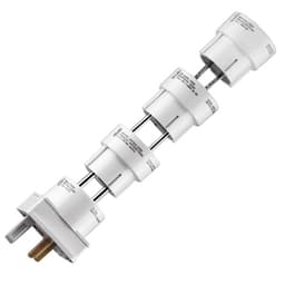 Rejseadapter - Pakke med 4 stk.