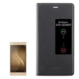 Futteral til Huawei P9 med Display vindu - Svart