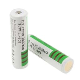 Sky Ray ICR batteri 18650 3000mAh  2-Pak