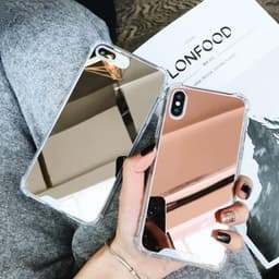 Luksuriøst speildeksel til iPhone XR