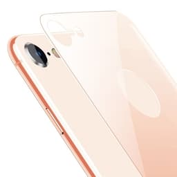 Baseus skärmskydd / baksides-skydd i Härdat Glas för iPhone 8 - Guld