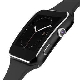 Aktivitetsur med Kamera Touch Screen Bluetooth iPhone / Android - Sort