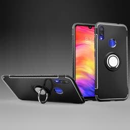 Beskyttelsesfutteral med ring Xiaomi Redmi Note 7 Svart