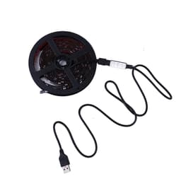 Led Slinga 3528 USB rgb färg med fjärrkontroll - 3 meter Vattentät