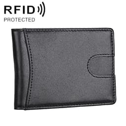 Slimmad RFID Mini Plånbok Crazy Horse