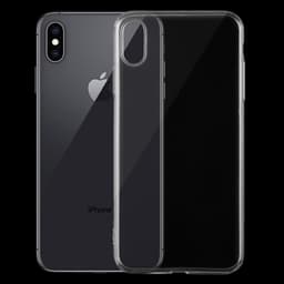 Ultratunt bakskal / mobilskal för iPhone XS - Genomskinligt