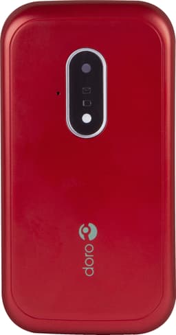 Doro 7031 mobiltelefon (rød/hvit)