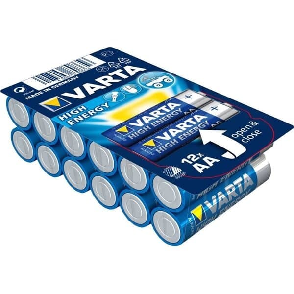 Varta High Energy AA LR 6 Big Box - 12 Pack