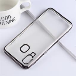 Bakskal TPU Samsung Galaxy A40 Svart/Klar